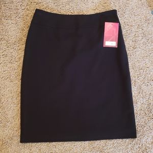 NWT 212 Black Pencil Skirt sz 8
